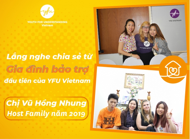 Lắng nghe chia sẻ từ Gia đình bảo trợ đầu tiên của YFU Vietnam