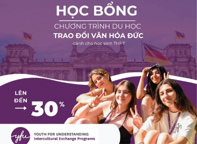 HỌC BỔNG DU HỌC TRAO ĐỔI VĂN HÓA ĐỨC 2025-2026