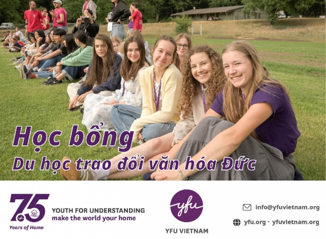 HỌC BỔNG DU HỌC TRAO ĐỔI VĂN HÓA ĐỨC 2026-2027