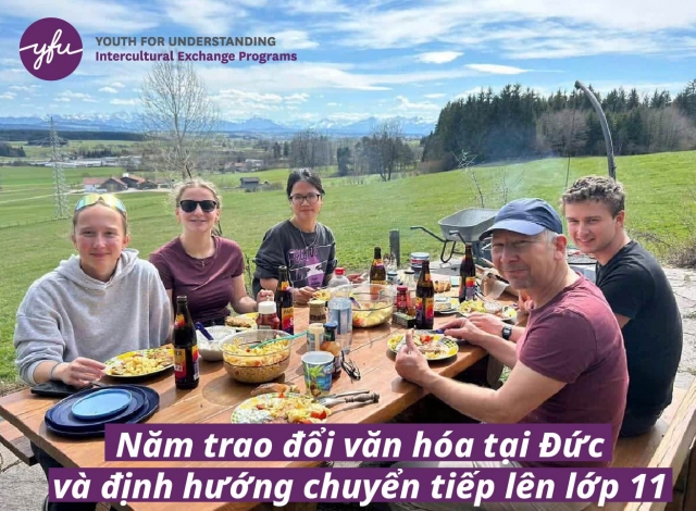 HÀNH TRÌNH DU HỌC TRAO ĐỔI VÀ CHUYỂN TIẾP LÊN LỚP 11 TRUNG HỌC ĐỨC